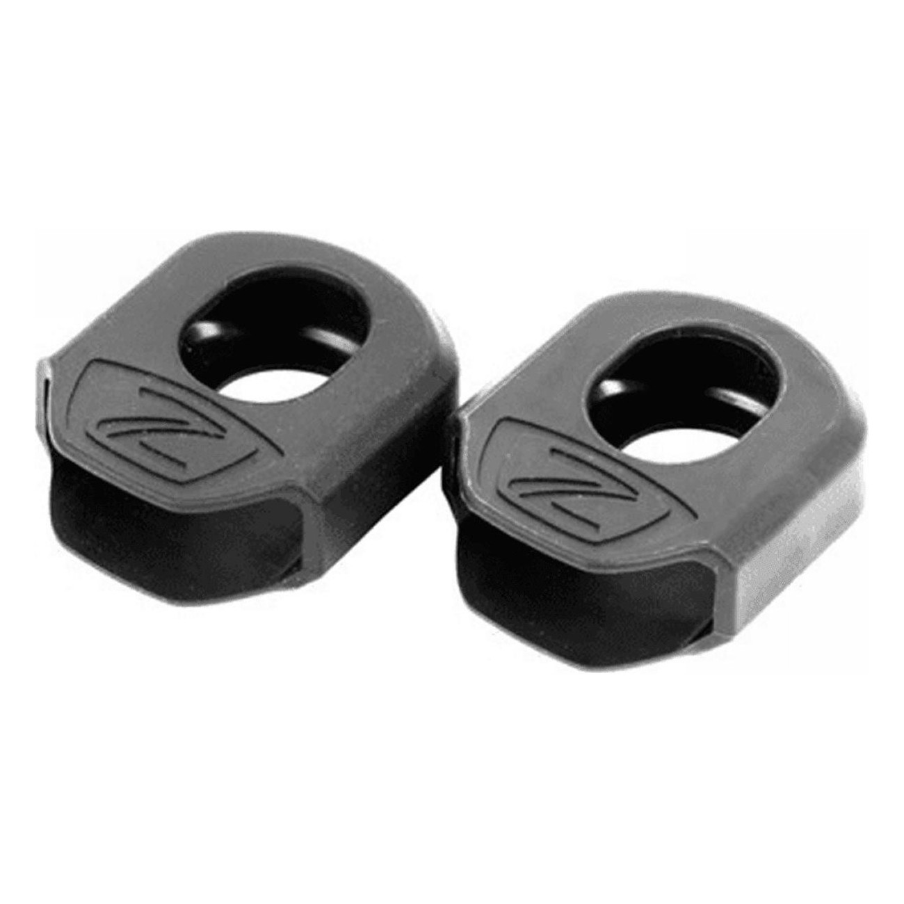 Crank Armor XL Crank Protectors in Black Thermoplastic for SRAM, Shimano & More - 1