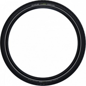 Pneu Schwalbe Marathon 700x25 Noir Antifuite Rigide avec ADDIX et Flanc Réfléchissant - 4