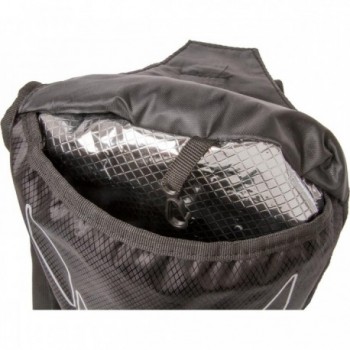 Mochila de Ciclismo M-Wave Maastricht H2O Reflectante Negro-Gris 4+2L - 2