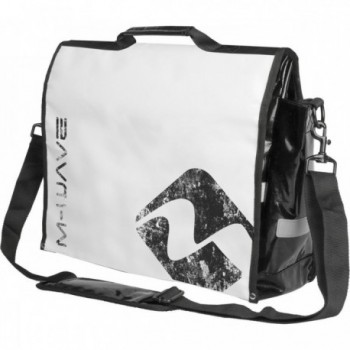 Borsa Messenger M-Wave Lockers Bay 25L con Portapacchi Regolabile e Strisce Riflettenti - 1 - Borse e bauletti - 0887539003999