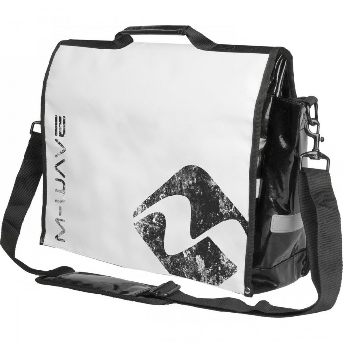 M-Wave Lockers Bay 25L Messenger Bag with Adjustable Rack and Reflective Strips - 1