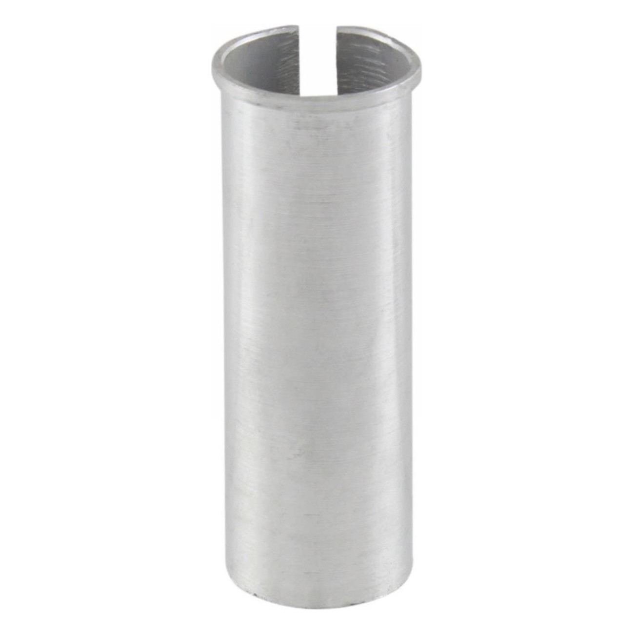 Silver Aluminum Seatpost Adapter 80mm, 27.2mm Internal, 30.9mm External, 10pcs - 1