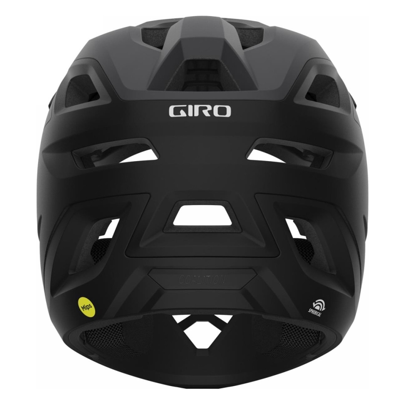 Giro Coalition Spherical MIPS MTB Helm Schwarz Matt 51-55 cm, Hohe Sicherheit und Komfort - 3