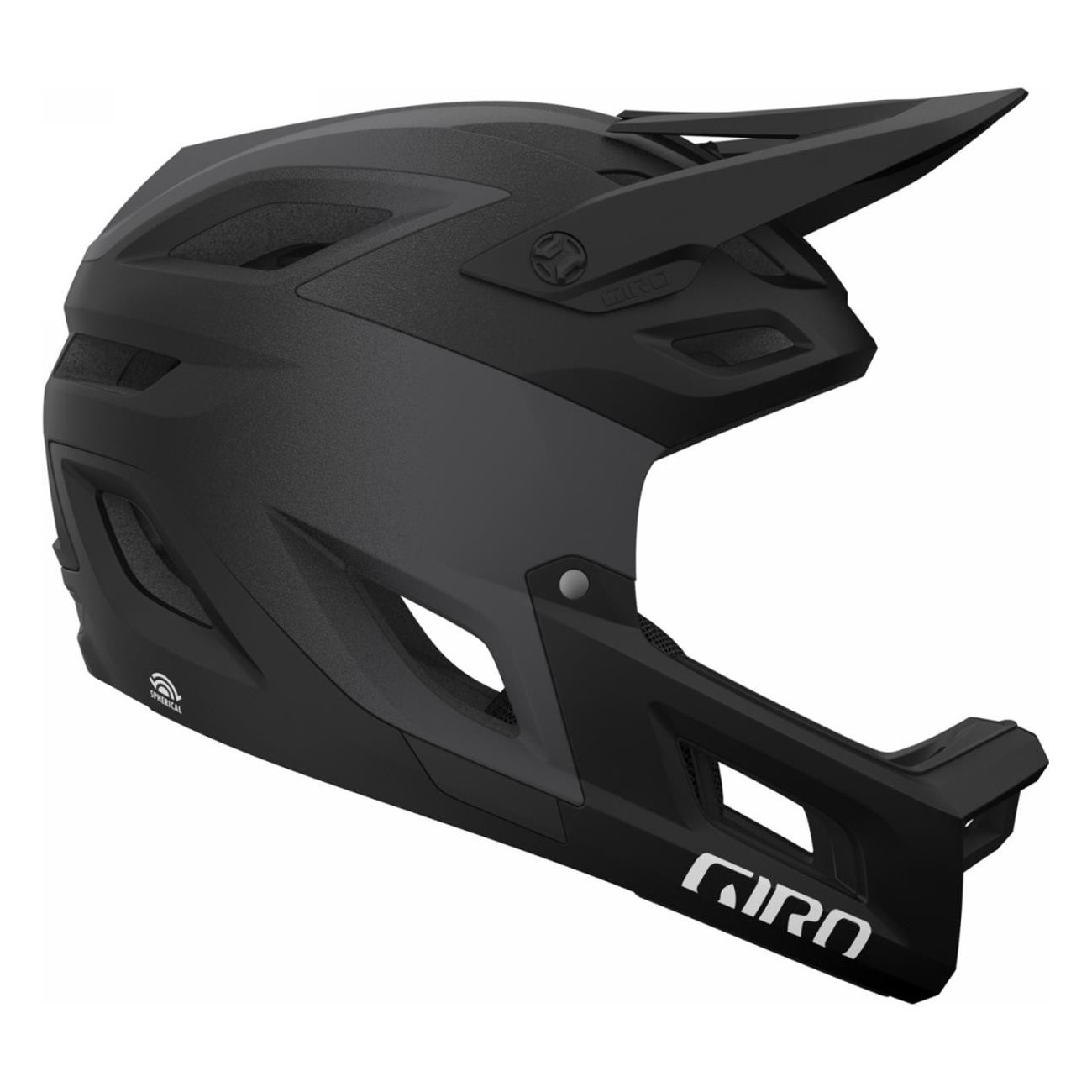 Casco MTB Integrale Giro Coalition Spherical MIPS Nero Opaco 51-55 cm, Protezione Avanzata e Comfort Eccezionale - 4 - Caschi - 