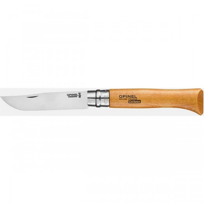 Couteau Opinel Viroblock N.12 en Acier au Carbone pour Agriculture et Chasse (Pack de 6) - 1