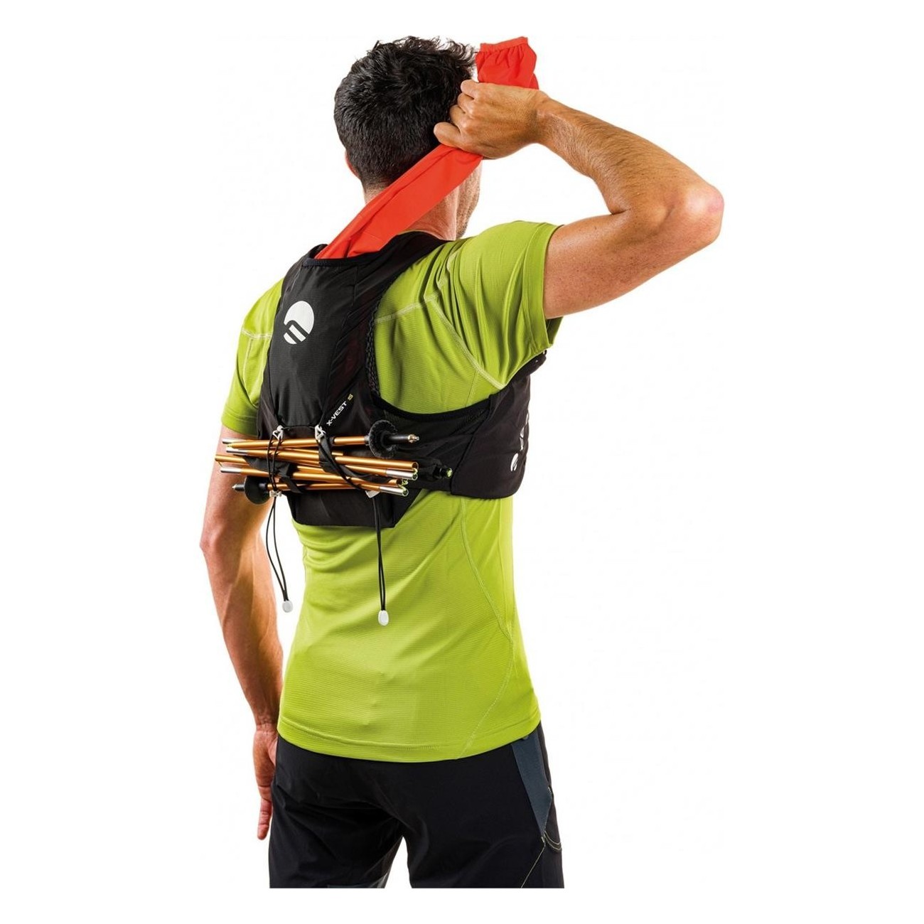 X-Vest 5L Nero Taglia L per Trail Running - 5 - Marsupi e portaoggetti - 8014044997204