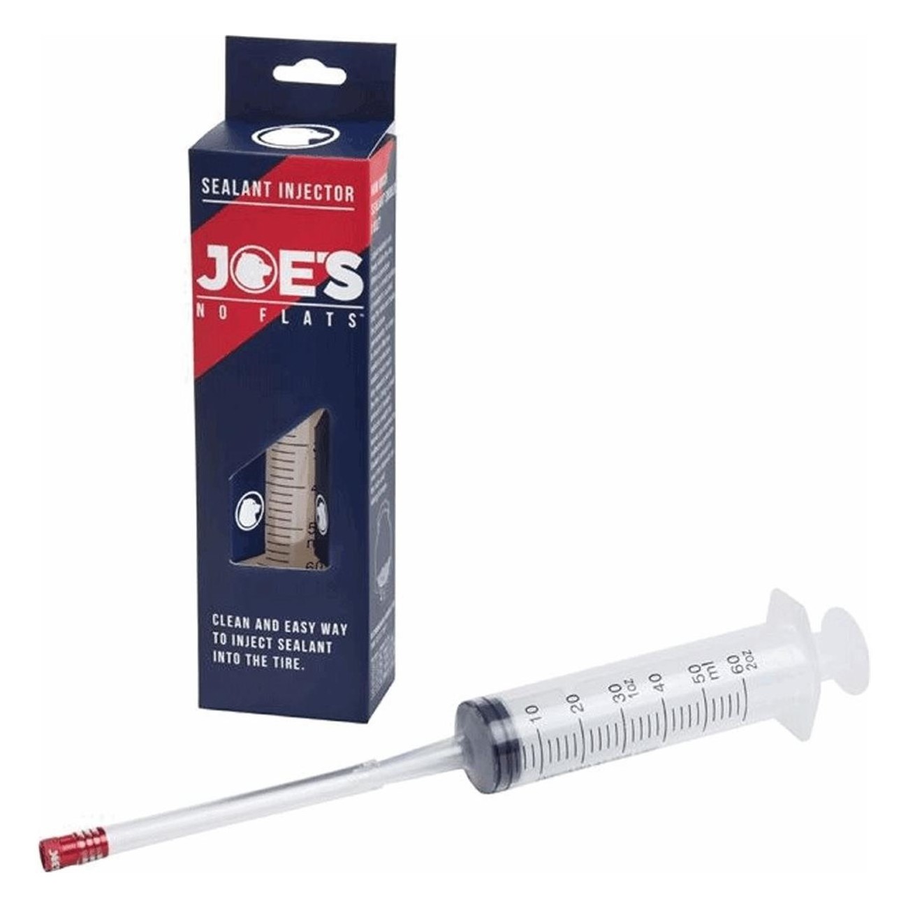 Seringue pour scellants 60ml avec raccord en laiton - JOE'S - 1