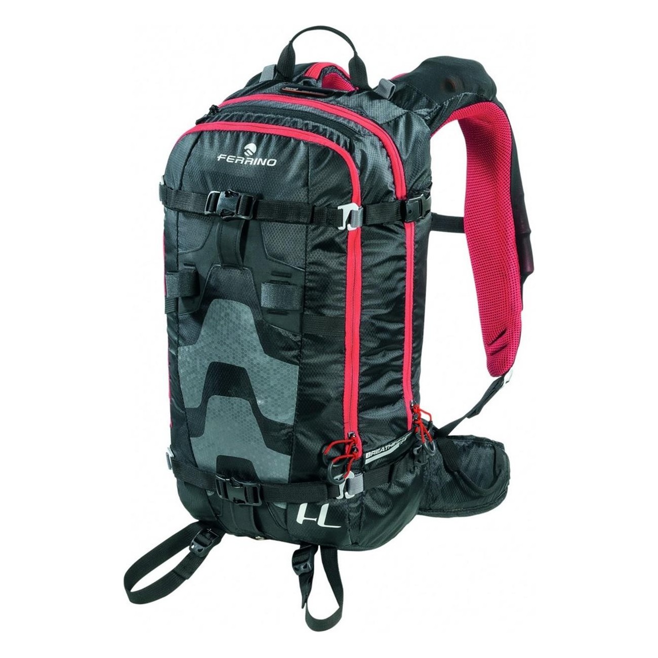 Mochila Breathe Safe 25L Negra para Alpinismo y Esquí de Montaña - 1