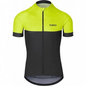 Maillot de Cyclisme Estival Chrono Jaune/Noir XL - Confort et Performance - 1