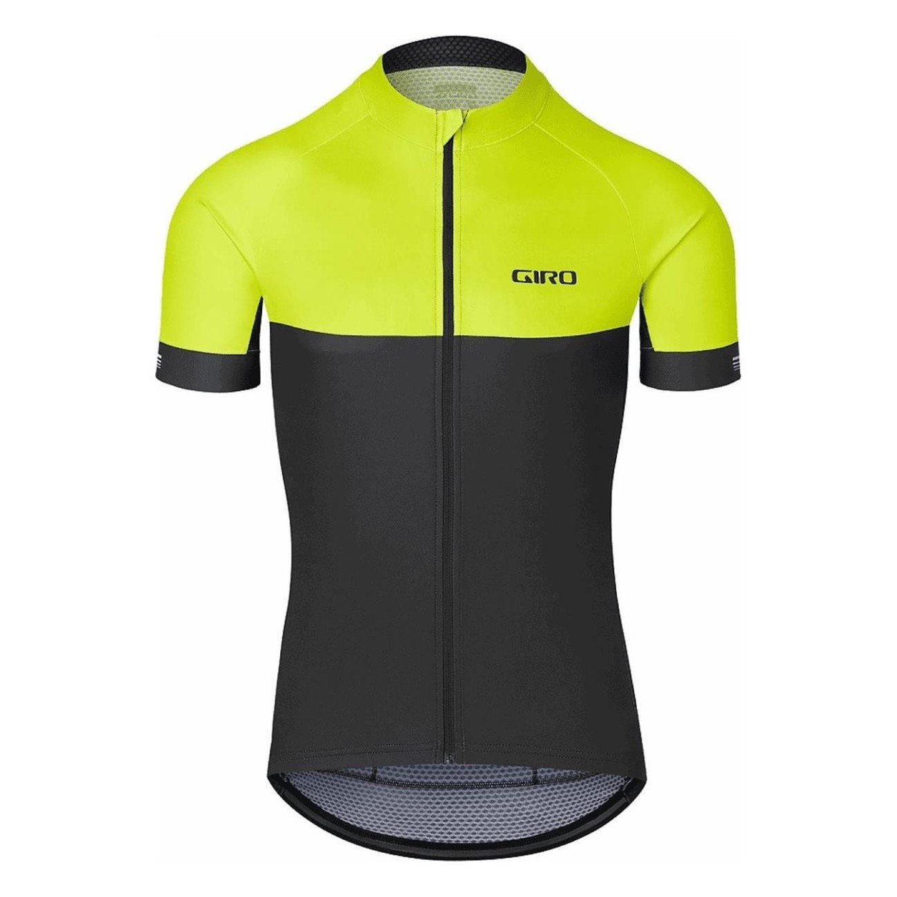 Maillot de Cyclisme Estival Chrono Jaune/Noir XL - Confort et Performance - 1