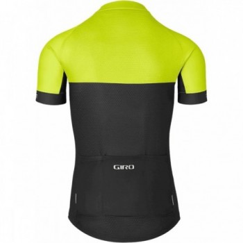 Maillot de Cyclisme Estival Chrono Jaune/Noir XL - Confort et Performance - 2