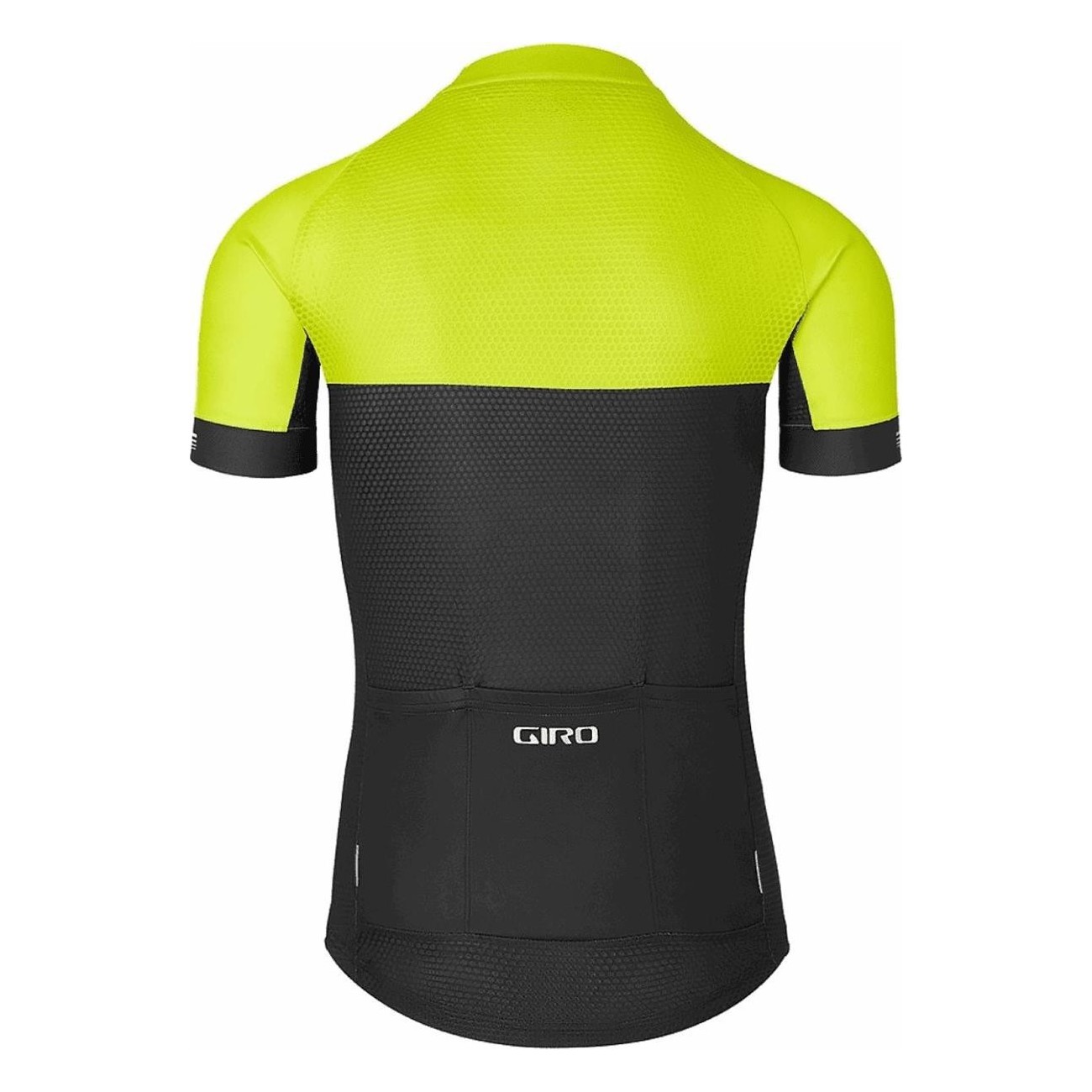 Maillot de Cyclisme Estival Chrono Jaune/Noir XL - Confort et Performance - 2