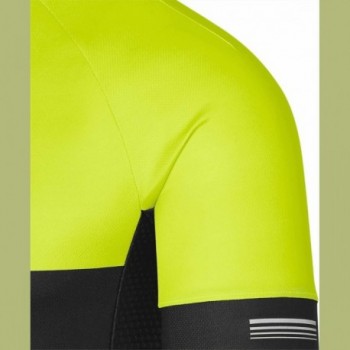 Summer Cycling Jersey Chrono Yellow/Black XL - Comfort & Performance - 3