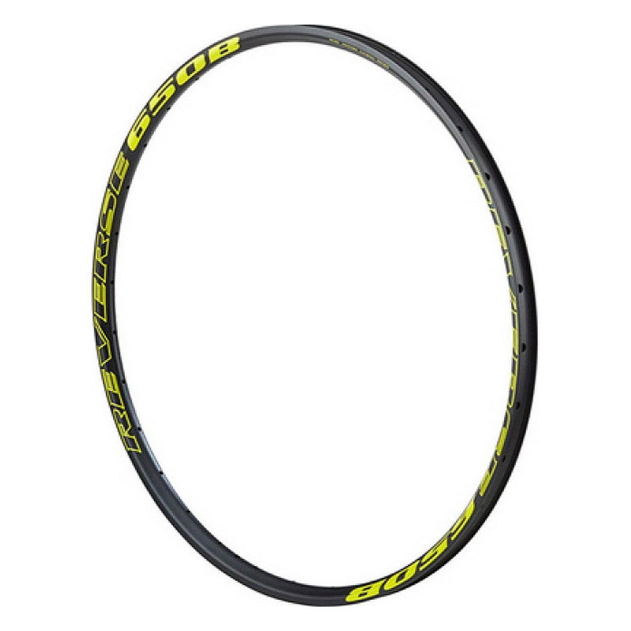 Cerchio Reverse 650b AM/EN Dextro in Alluminio Nero/Giallo - 32 Fori, Tubeless Ready, Freno a Disco - 1 - Cerchi - 4717480161683