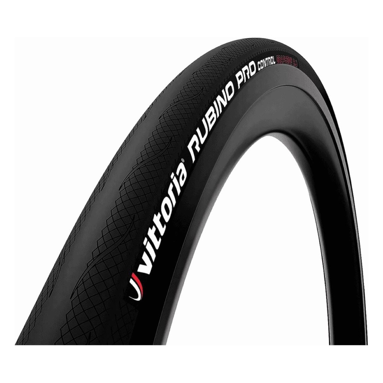 Neumático de Ciclismo 700x28 Rubino Pro Control Graphene 2.0 Negro Plegable - 1