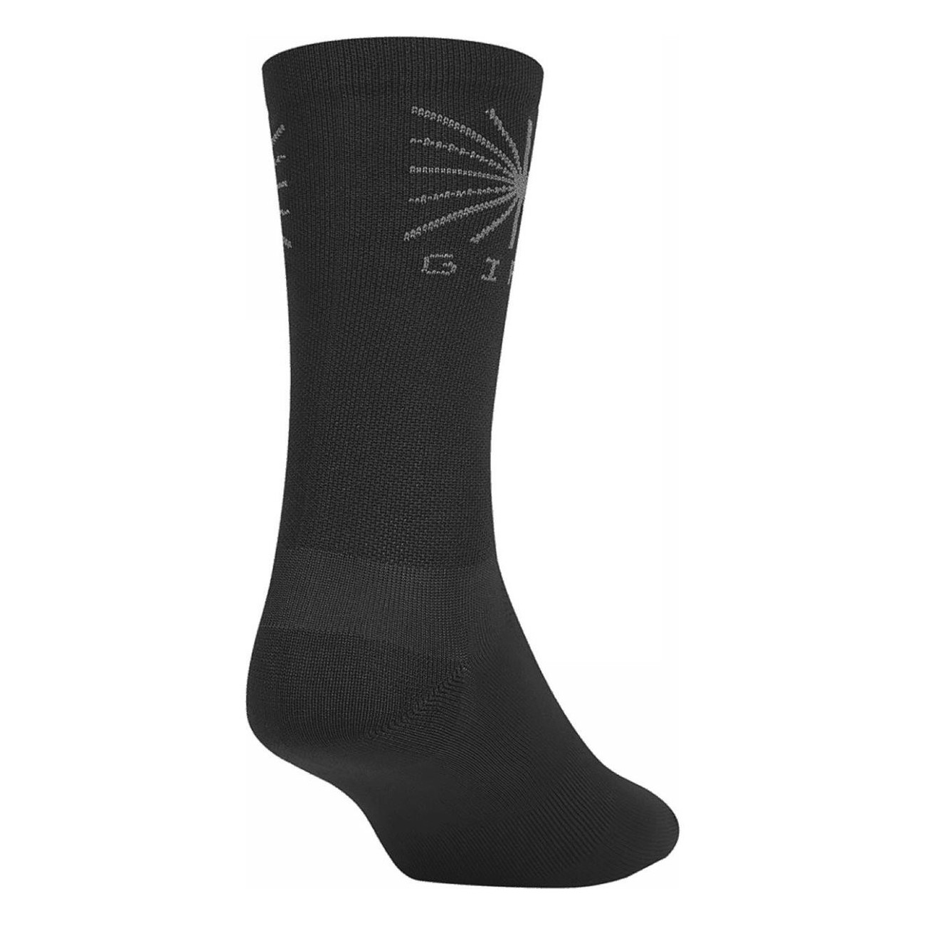 Comp Racer High Rise Socken Schwarz, Größe 43-45, aus hochwertigem Polyester - 2