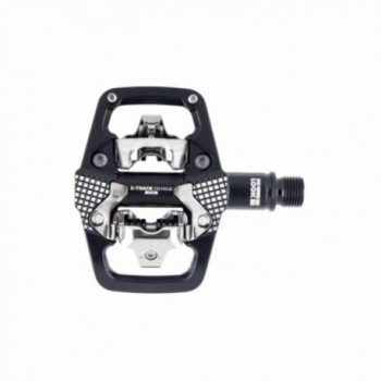 X-Track En-Rage Plus Black Clipless SPD MTB Pedals for Enduro - 1