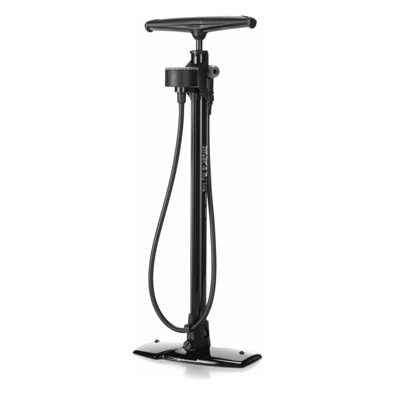 High Pressure Aluminum Workshop Floor Pump with Manometer, 11 Bar - 1