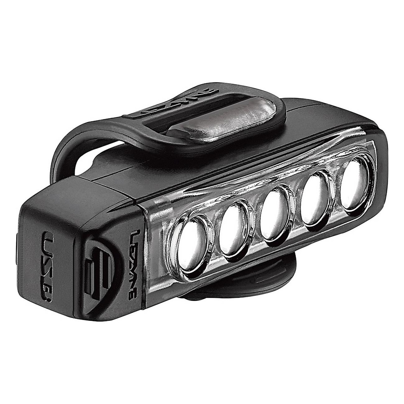 LED Fahrradlicht Strip Drive Front 400 lm, 10 Modi, Schwarz, IPX7 - 1