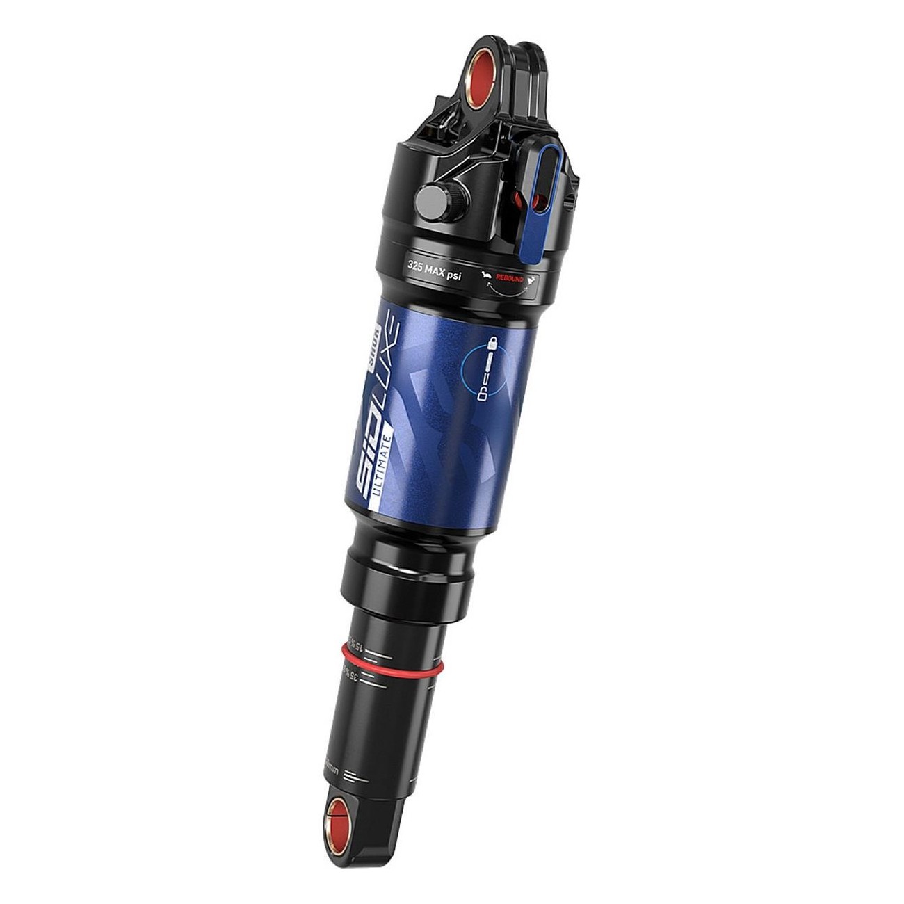 Rockshox SIDLuxe Ultimate 2P - Remote Outpull (190x40) Solo Air, XC Dämpfung - 7