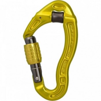 Revolver Lime Screwgate Carabiner with Tech-Table Lock and Pulley Wheel - 1