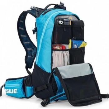 Mochila USWE Shred 25 Litros Azul para Freeride y MTB con Sistema No Dancing Monkey 2.0 - 4