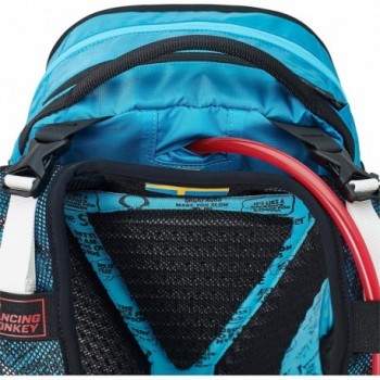 Mochila USWE Shred 25 Litros Azul para Freeride y MTB con Sistema No Dancing Monkey 2.0 - 7