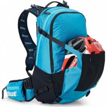 Mochila USWE Shred 25 Litros Azul para Freeride y MTB con Sistema No Dancing Monkey 2.0 - 8