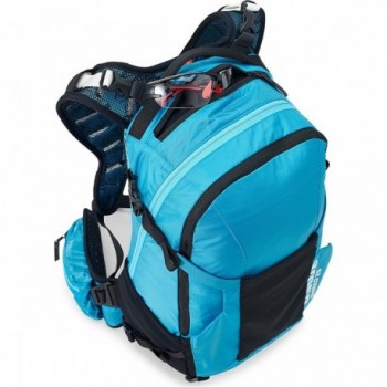 Mochila USWE Shred 25 Litros Azul para Freeride y MTB con Sistema No Dancing Monkey 2.0 - 10