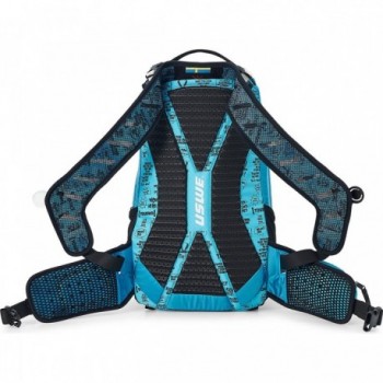 USWE Shred 25L Blue Backpack for Freeride and MTB with No Dancing Monkey 2.0 - 11