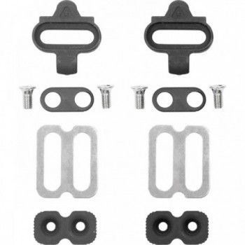 Set de cales compatibles avec les pédales Shimano SPD et Exustar - 1