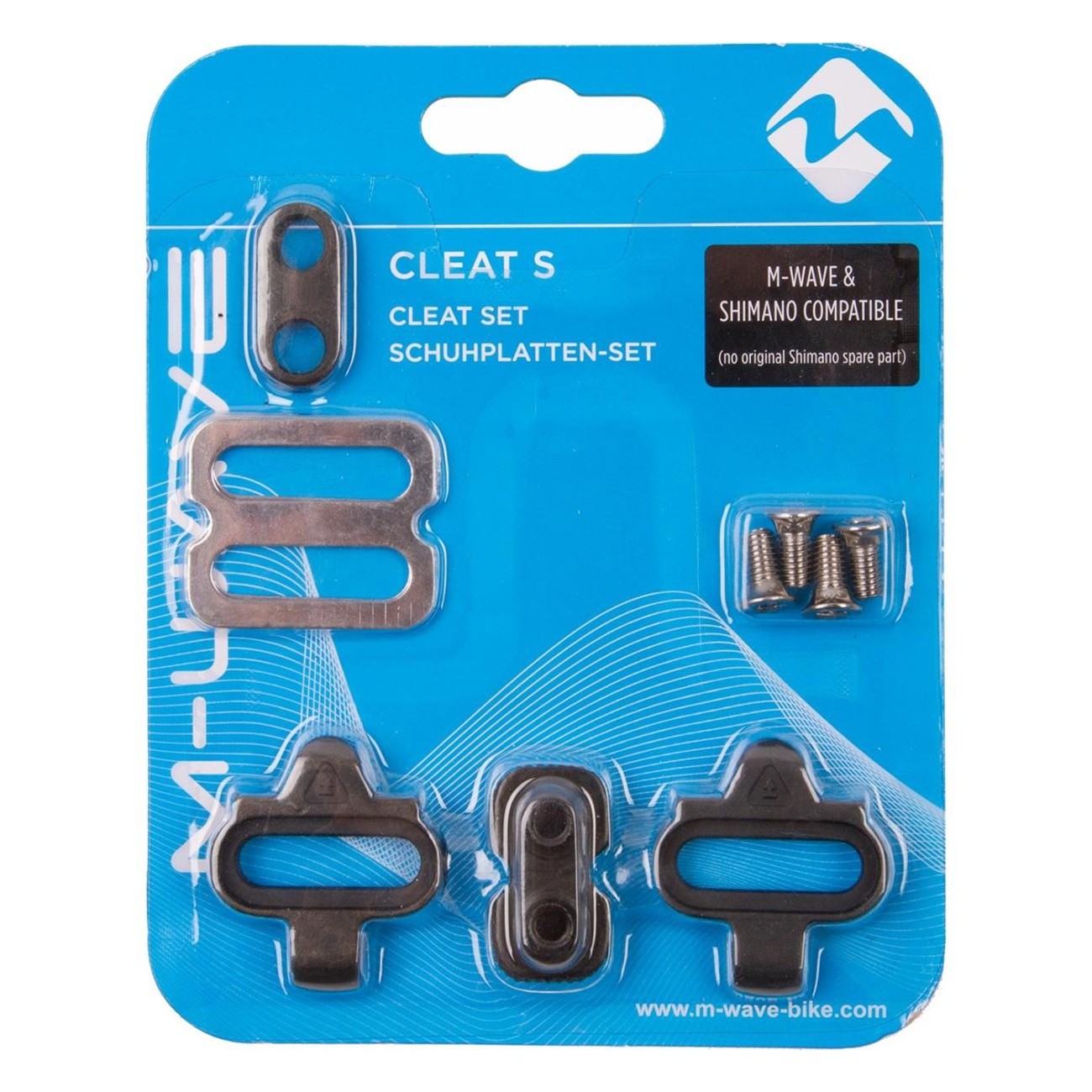 Set de cales compatibles avec les pédales Shimano SPD et Exustar - 2