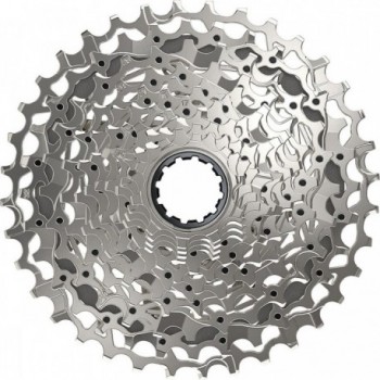 SRAM XG-1250 Cassette 10-36T 12 Speed with X-Range and Nickel-Chrome Coating - 1