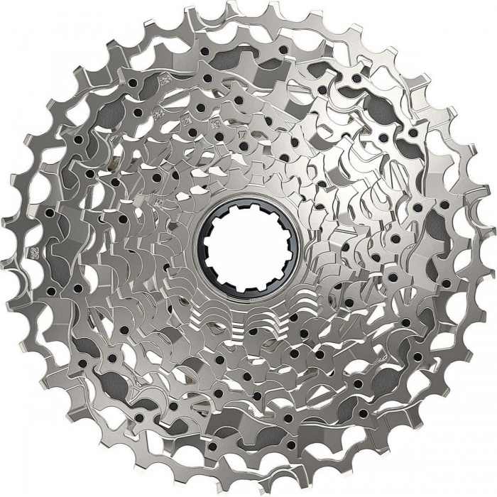 SRAM XG-1250 Cassette 10-36T 12 Speed with X-Range and Nickel-Chrome Coating - 1