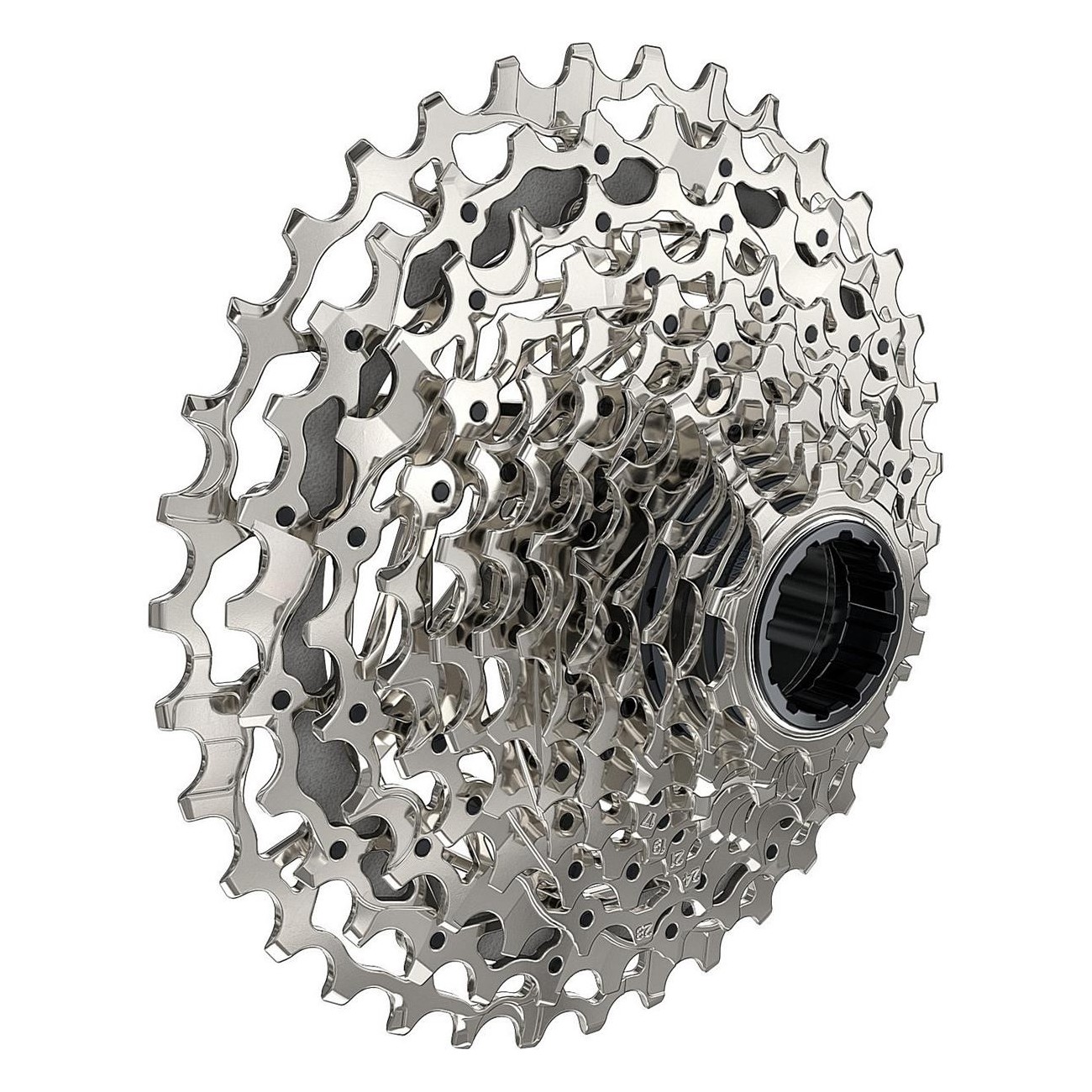 Cassetta SRAM XG-1250 10-36T 12 Velocità con Tecnologia X-Range e Placcatura Nichel-Cromo - 3 - Cassette - 0710845864728