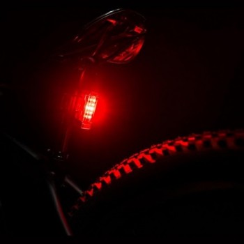 Strip Drive 300+ USB-C Rechargeable Rear Light, 300 Lumen, Black - 7