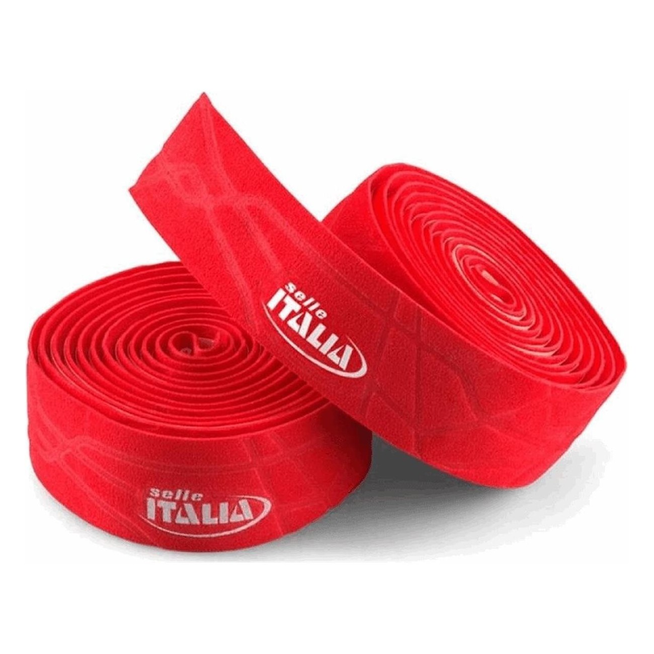 Smootape Granfondo Red Handlebar Tape 35x1800mm EVA with Grip Texture and Black Cap - 1