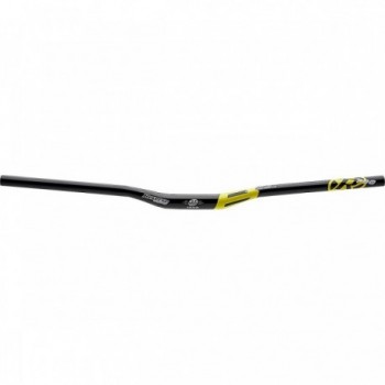 Guidon Reverse 790mm Ø31,8mm avec Rise 18mm en Aluminium 7075 Noir/Jaune - 1