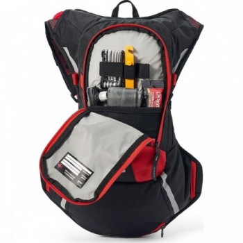 Uswe Hydro 8L MTB Backpack Red with No Dancing Monkey 1.2 System - 2