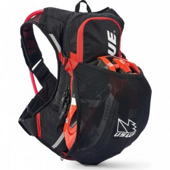 Mochila MTB Uswe Hydro 8 Litros Roja con Sistema No Dancing Monkey 1.2 - 4