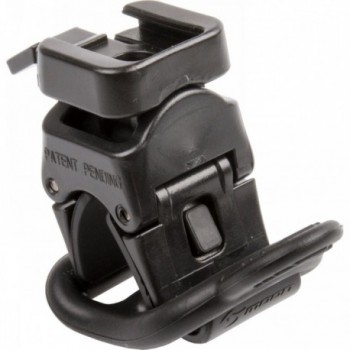 Universal Black RB-22 Bracket for Handlebars and Seatposts, Bike Light Compatible - 1