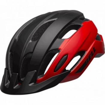 Casco Trace MIPS Negro y Rojo Mate con Sistema Ergo Fit, Talla 54-61 cm - 2