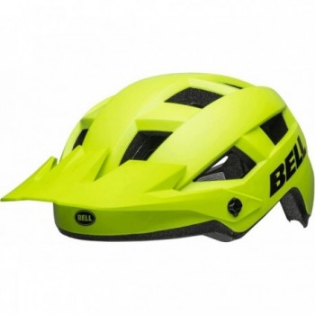 Spark 2 Fluorescent Yellow Helmet with Adjustable Visor, Size 50-57 cm - 2