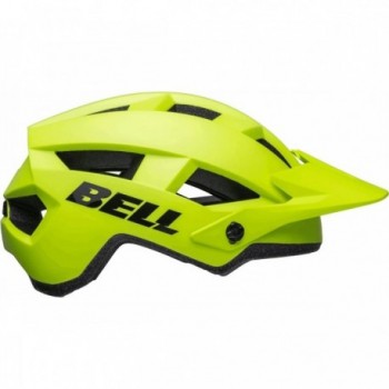 Casco Spark 2 Amarillo Fluo con Visera Ajustable, Talla 50-57 cm - 4