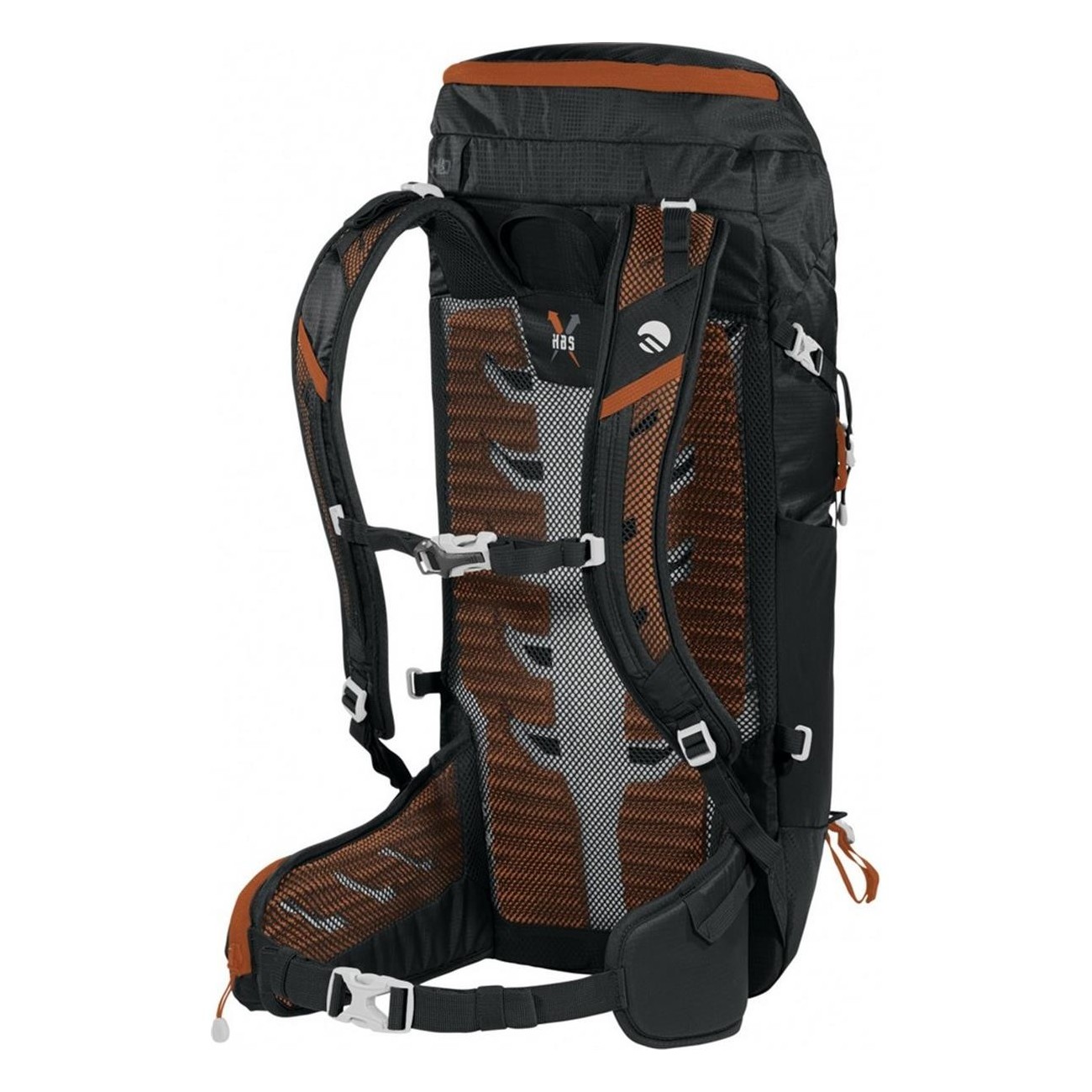 Mochila Agile 25L Negra para Trekking con Sistema Hollow Back - 2