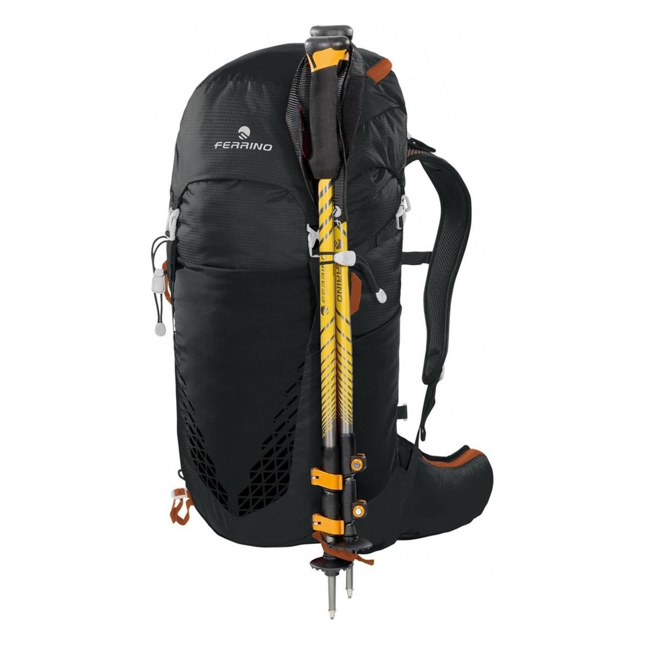 Mochila Agile 25L Negra para Trekking con Sistema Hollow Back - 3