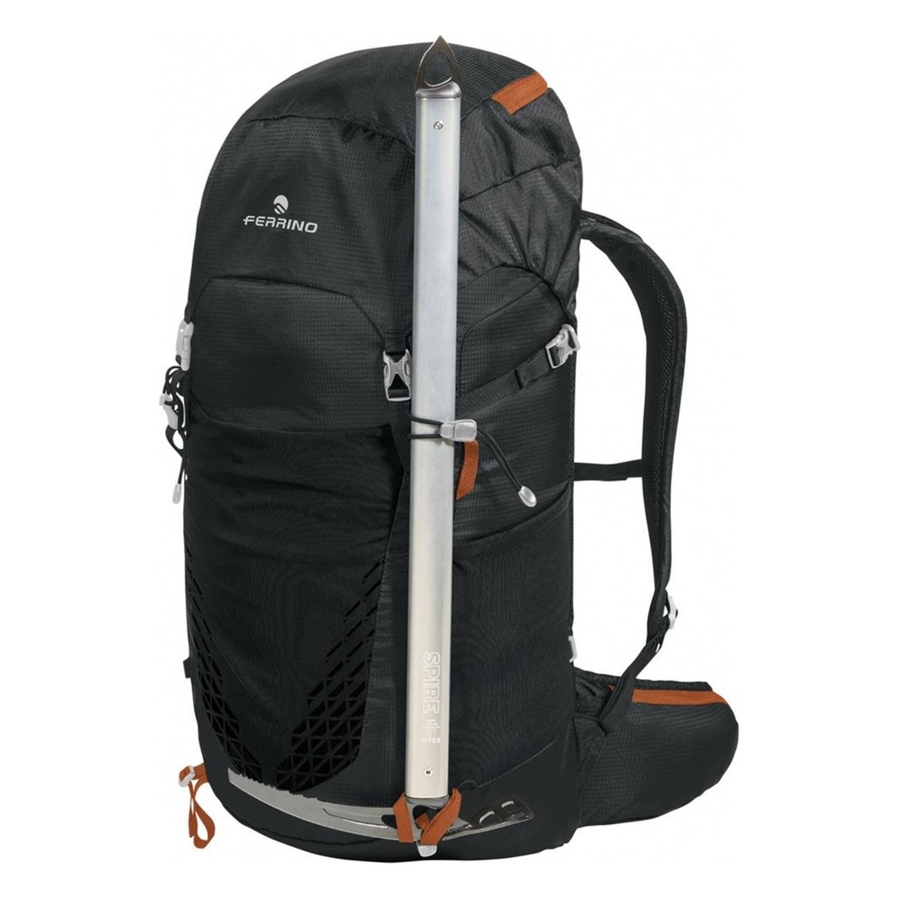 Mochila Agile 25L Negra para Trekking con Sistema Hollow Back - 7