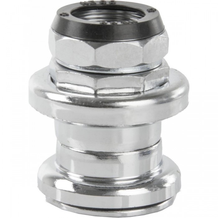 Steering Headset Cap 1' in Chrome Steel - Size 22.4/30.2/26.4 mm - 1