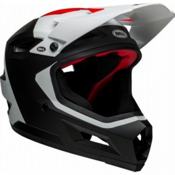 Bell Sanction 2 DLX MIPS Helm Schwarz/Weiß, Größe L (57-59 cm) - Leicht und Sicher für Park und BMX - 1