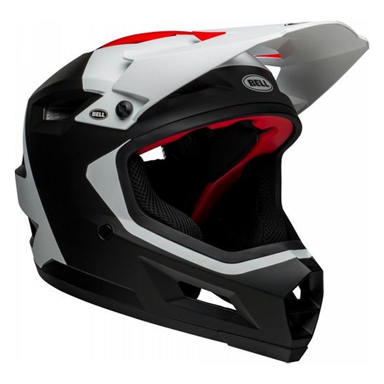 Bell Sanction 2 DLX MIPS Helmet Black/White, Size L (57-59 cm) - Lightweight & Safe for Park and BMX - 1